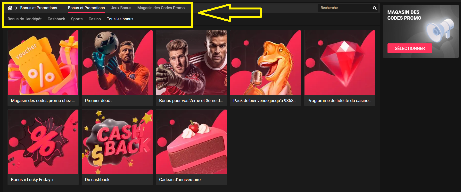 Bonus disponibles au Doublebet Bonus disponibles au Doublebet